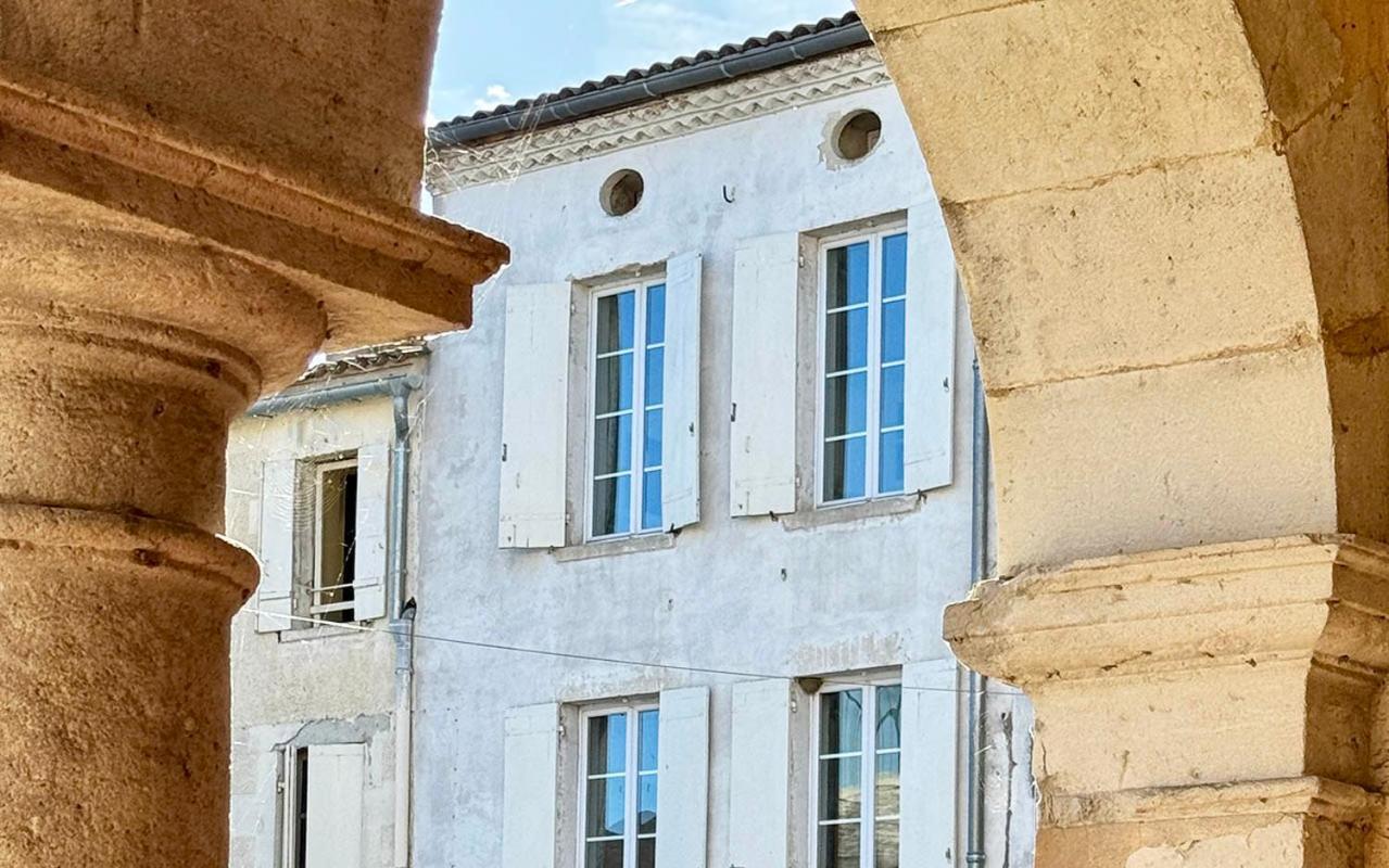 Maison De Ville Au Coeur D'Une Bastide Historique Monsegur  Экстерьер фото